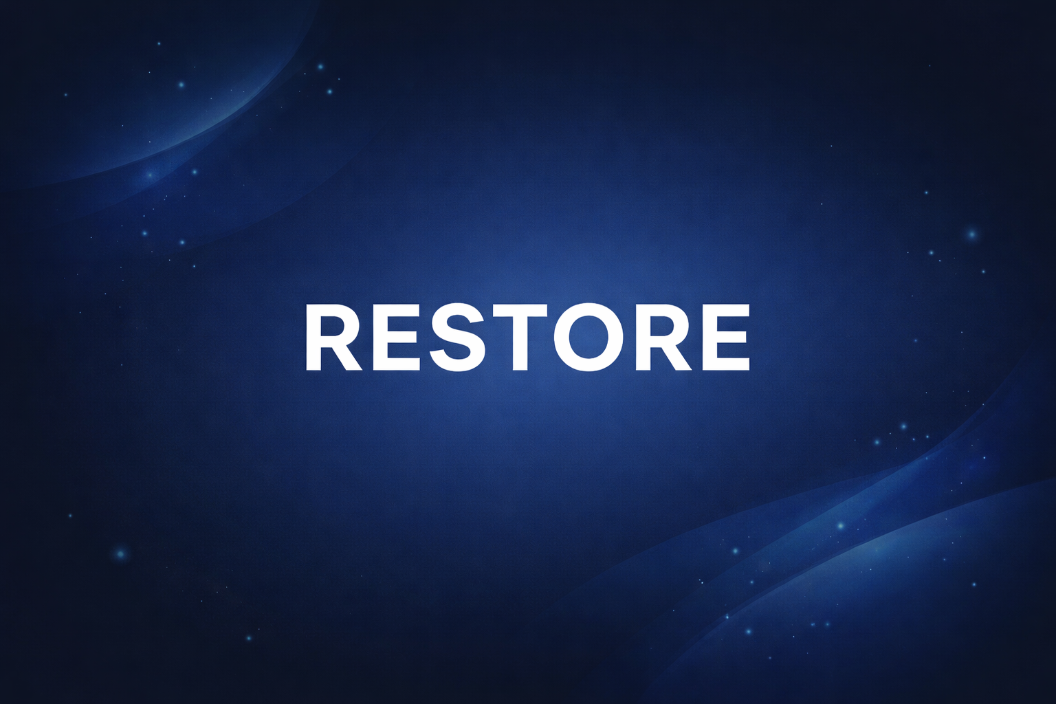 RESTORE視聴ページ
